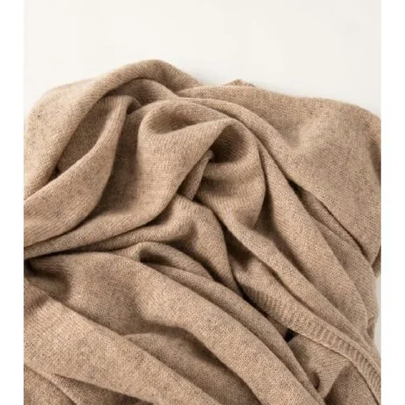 Oversized Cashmere Wool Shawl Wrap, Ultra Soft Pashmina Scarf Stole
